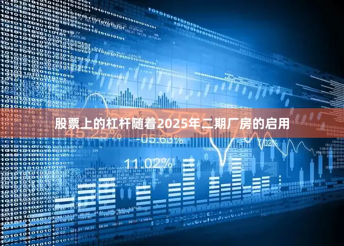股票上的杠杆随着2025年二期厂房的启用