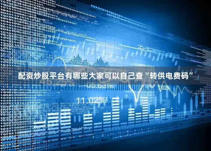 配资炒股平台有哪些大家可以自己查“转供电费码”
